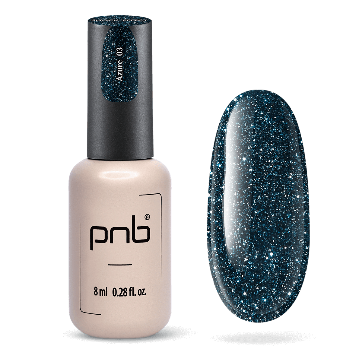 PNB Gel Polish Shock Effect - Azure 03