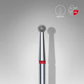 STALEKS Diamond Nail Drill Bit Ball RED (2.7 mm)