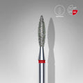 STALEKS Diamond Nail Drill Bit Flame RED 2.3mm