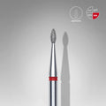 STALEKS Diamond Nail Drill Bit Drop RED (1.6mm - 4mm)