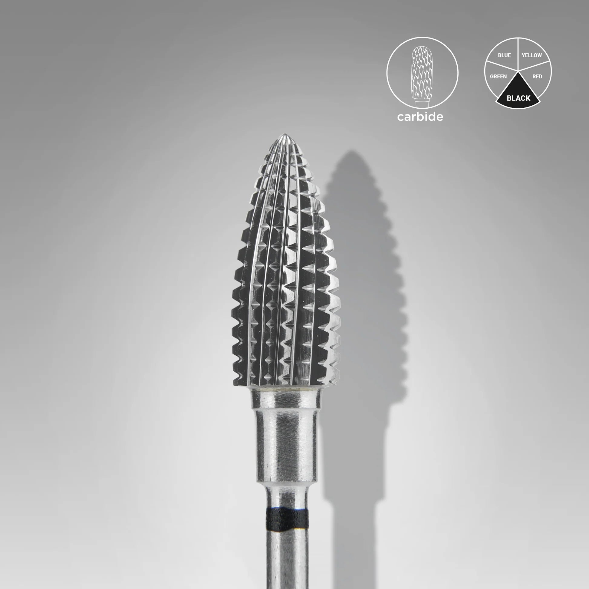 STALEKS Carbide Nail Drill Bit Pine Cone BLACK EXPERT