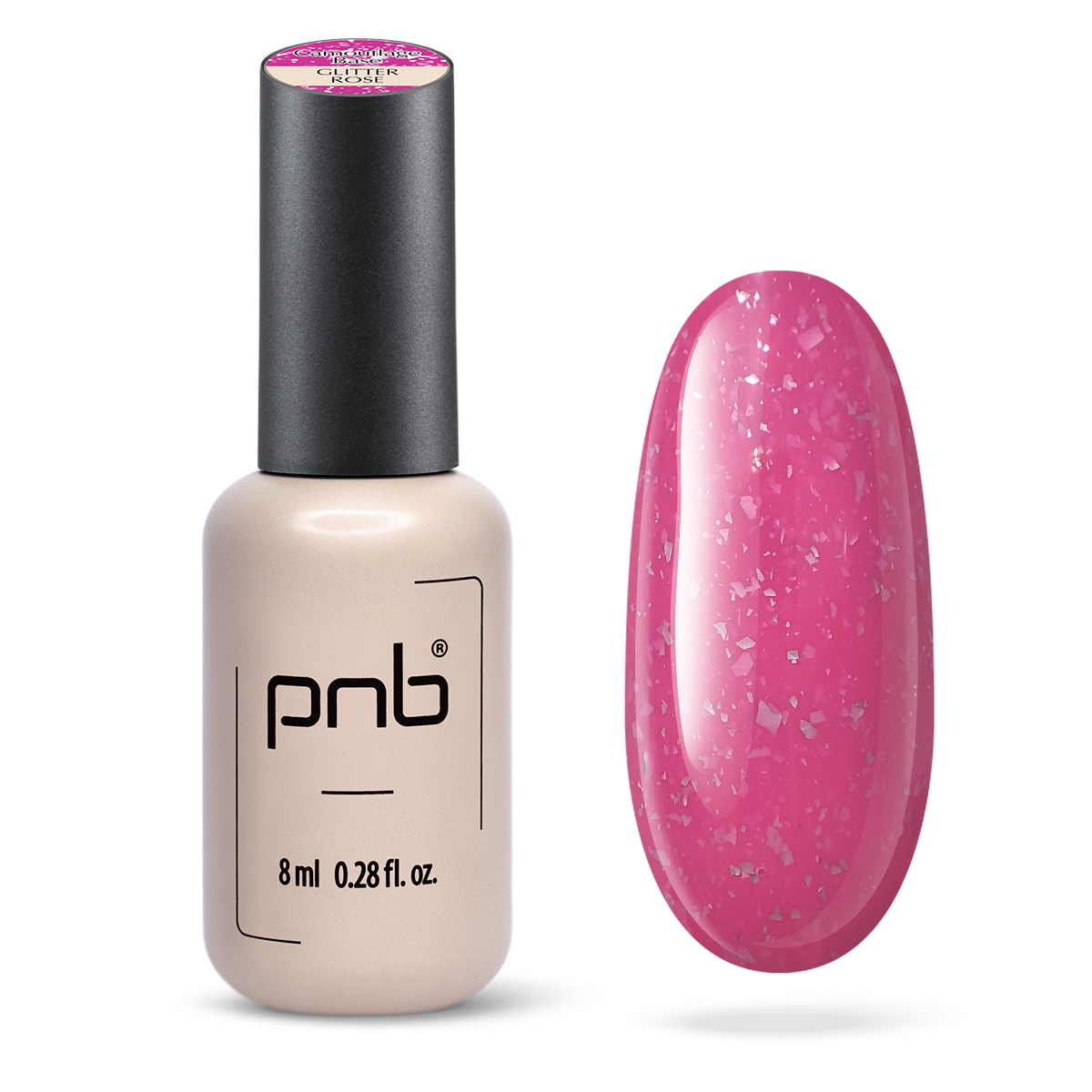 PNB Camouflage Base - Glitter Rose
