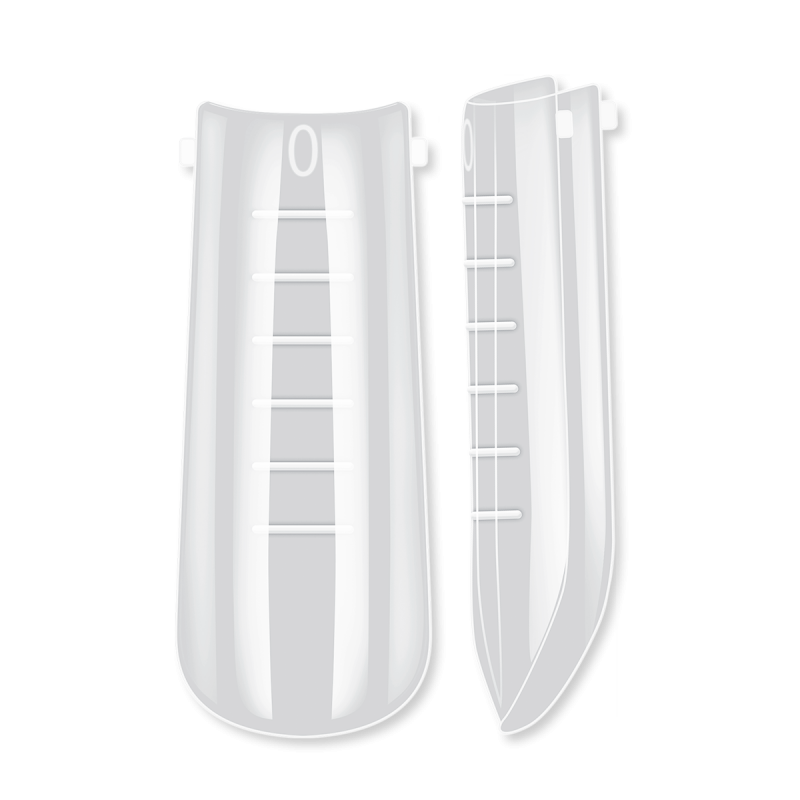 PNB Reusable Upper Arched Nail Forms - Perfect Square